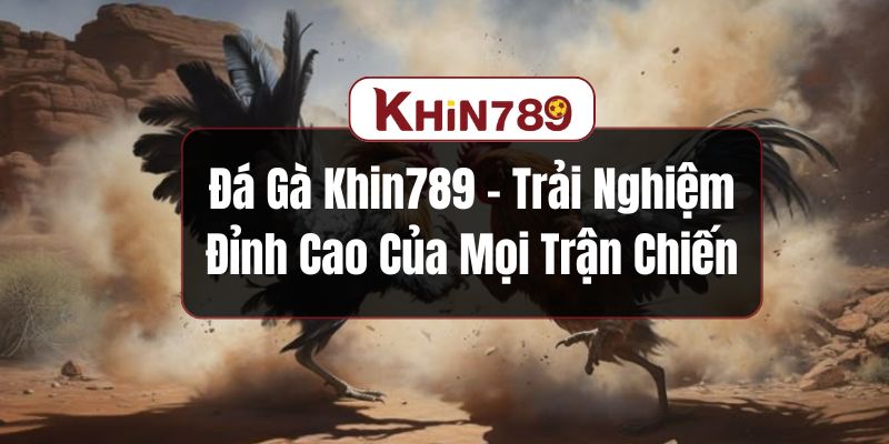 Đá gà Khin789